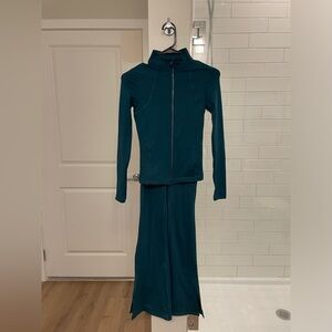 Gilly Hicks Flared Legging and Jacket Set